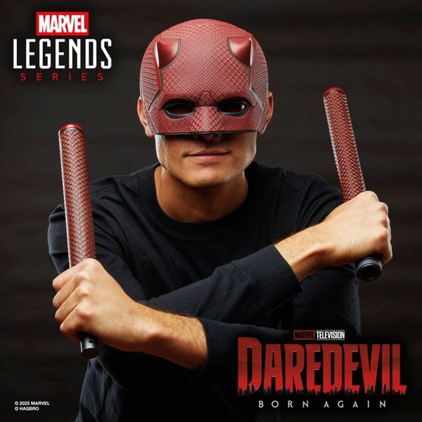 Premium cosplay-hjälm av Daredevil, Marvel Legends Series, Från 14 år