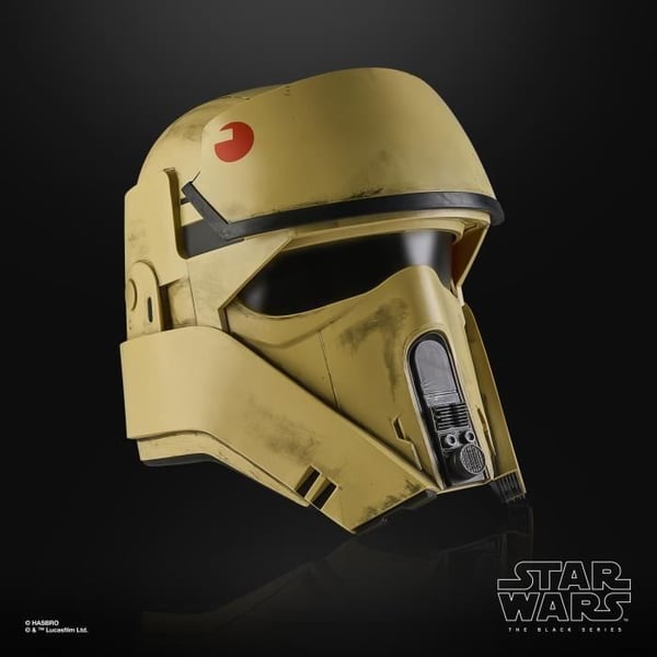Premium elektronisk Shoretrooper-hjälm, cosplayartikel från Star Wars The Black Series: Andor, röstmodulering, från 14 år