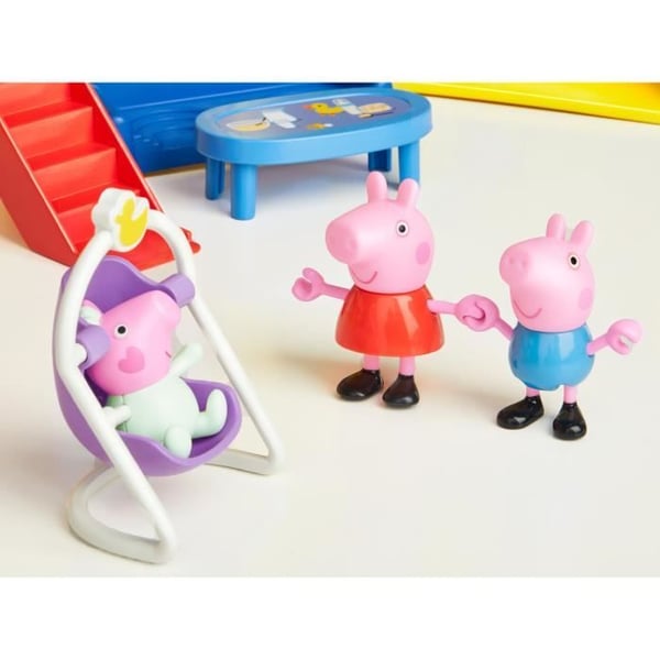 Peppa Pig Den store familiefar, sæt med Evie til piger og drenge, fra 3 år.