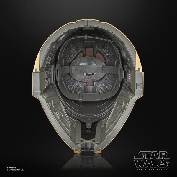 Casque The Armorer elektronisk premium, cosplay artikel, fra 14 år, Star Wars The Black Series