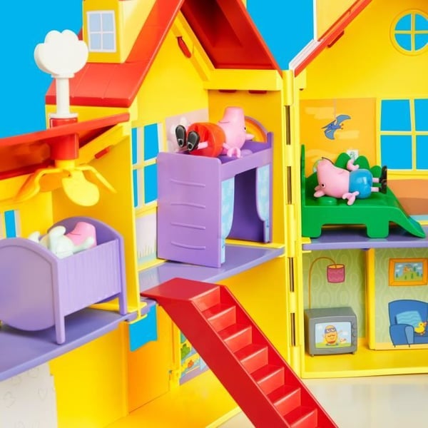 Peppa Pig Den store familiefar, sæt med Evie til piger og drenge, fra 3 år.