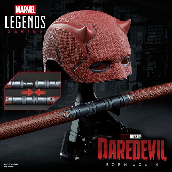Premium cosplay-hjälm av Daredevil, Marvel Legends Series, Från 14 år