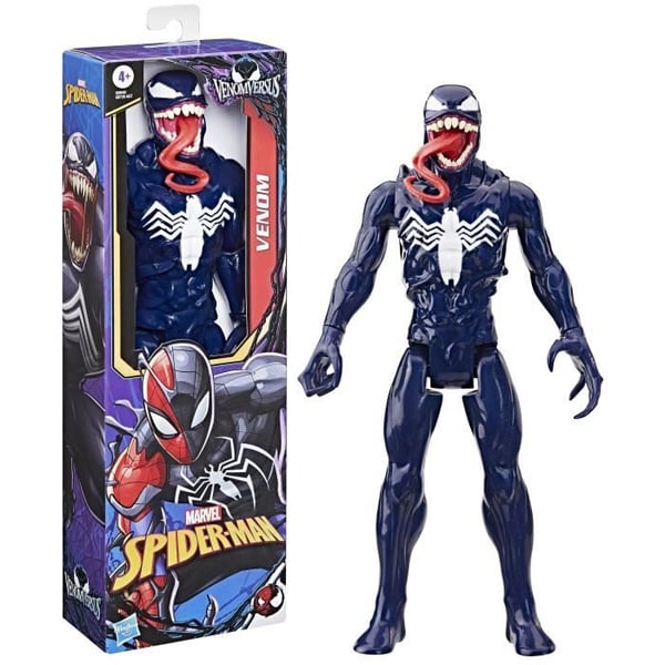 Figur föreställande Venom 30 cm, Titan Hero Series, Marvel Spider-Man VenomVersus, från 4 år