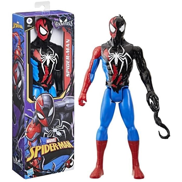 Figur i Spider-Man VenomVersus 30 cm, Titan Hero Series, Marvel Spider-Man VenomVersus, från 4 år
