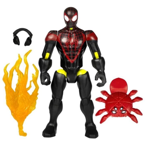MixMashers Miles Morales, anpassningsbar figur som kan blandas och kombineras med tillbehör, Marvel, Från 4 år.