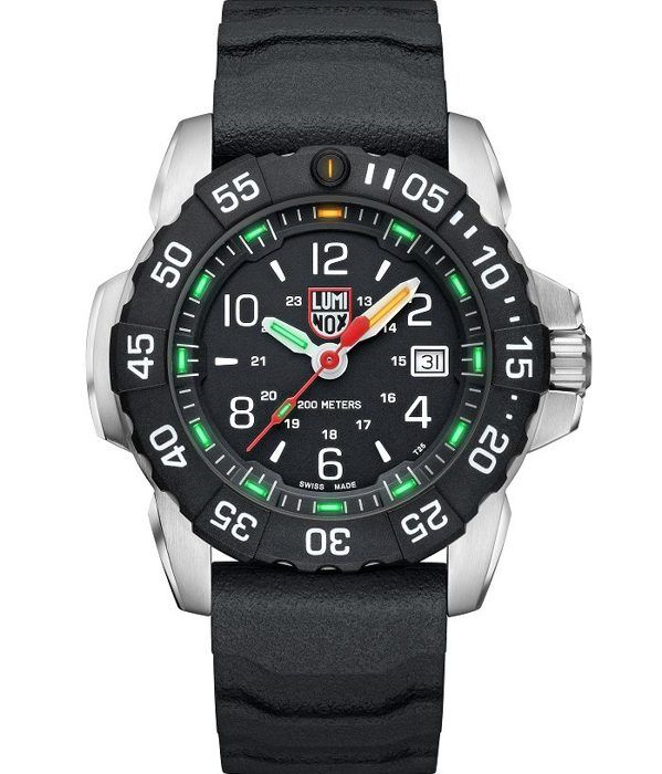 Dykursklocka - Luminox - Swiss® Navy Seal XS.3251.CB - Rostfritt stål - Silikon - 20 ATM