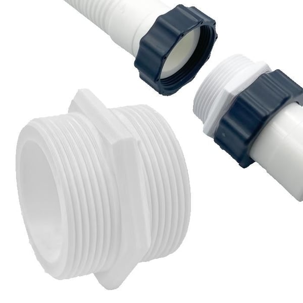 Poolslangkoppling - Intex Bestway - 38 mm - Snabb vattentät anslutning