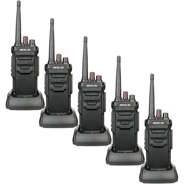Retevis RT648 Walkie Talkie, professionell IP67 vattentät, CTCSS/DCS, laddningsbar långdistans tvåvägsradio för nödsituationer