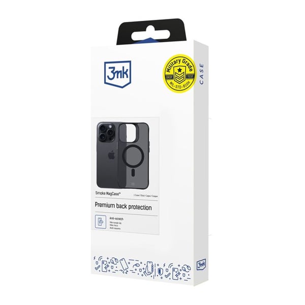 Apple iPhone 14 Pro Max - MagCase 3Mk Rök