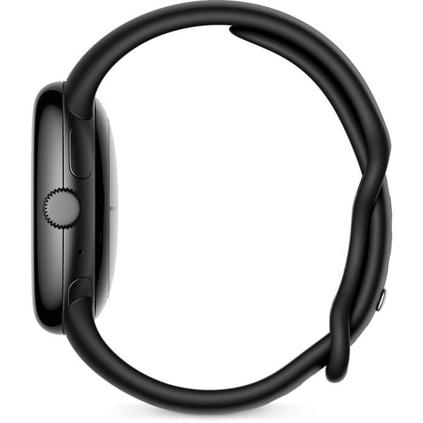 Armband - Google - Pixel Watch - Storlek S+L - Svart - Kompatibel med Fitness