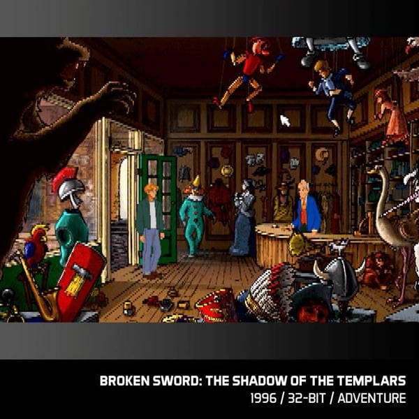 Blaze Evercade - Broken Sword - Kokoelma - Cartouche nro 44