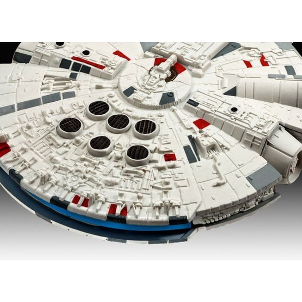 Maquette - REVELL - Model Sæt - Star Wars - Millennium Falcon - Med lim, maling og tilbehør