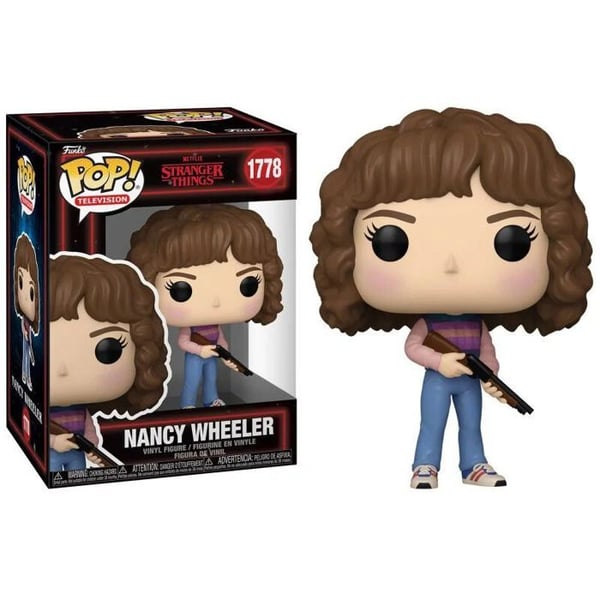 Figurine Funko Pop! - FUNKO - Nancy Wheeler - Stranger Things - Säsong 5 - 10,4 cm - Flera färger