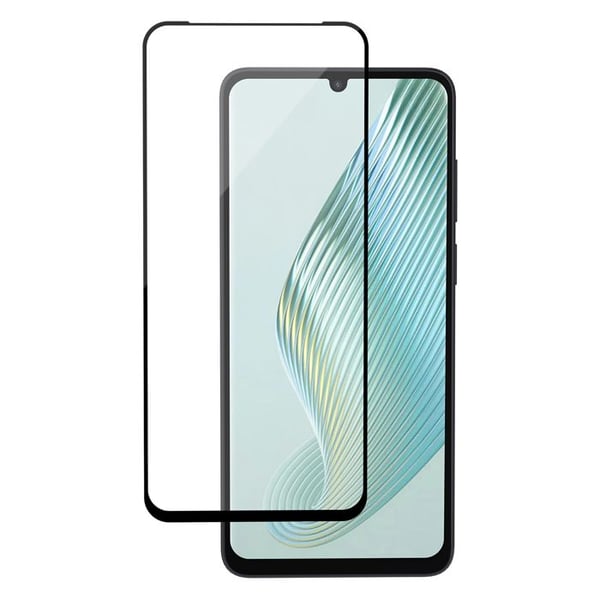 Skärmskydd i härdat glas - BIGBEN - Honor X5C Plus - Hårdhet 9H - SmartFrame installationsguide - 2.5D oljefobiskt glas