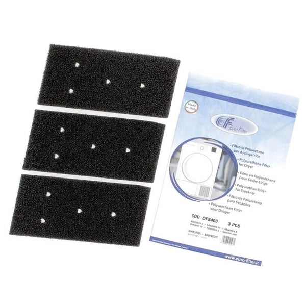 SOS Accessoire Paket med 3 skumfiltr för Torktumlare 481010716911 BAUKNECHT, KITCHENAID, LADEN, MAYTAG, PRIVILEG, WHIRLPOOL SOS Accessoire Paket med 3 skumfiltr för Torktumlare 481010716911 BAUKNECHT, KITCHENAID, LADEN, MAYTAG, PRIVILEG, WHIRLPOOL