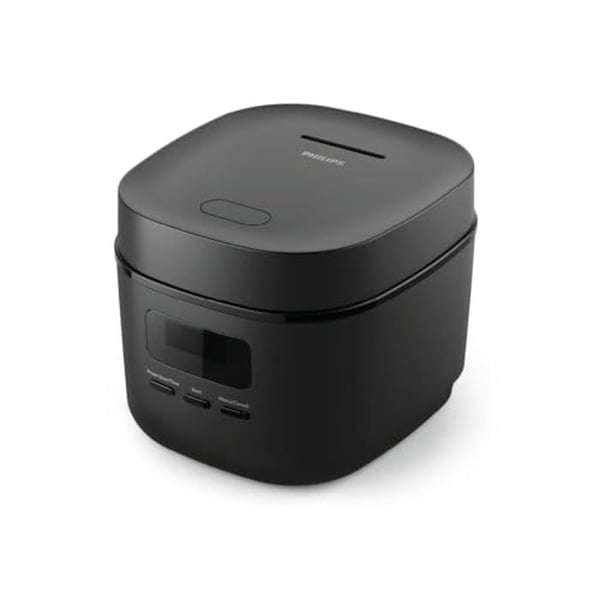 Mini-riskokare - PHILIPS - Serie 3000 - 0,54 L - 5-lagers Bakuhanseki-beläggning - Snabb tillagning 30 min