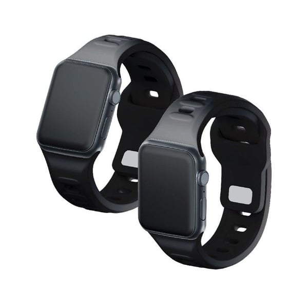 Siliconarmband Apple Watch 3MK 38/40/41mm Svart