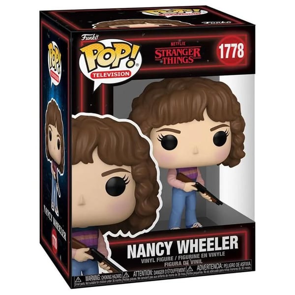 Figurine Funko Pop! - FUNKO - Nancy Wheeler - Stranger Things - Säsong 5 - 10,4 cm - Flera färger