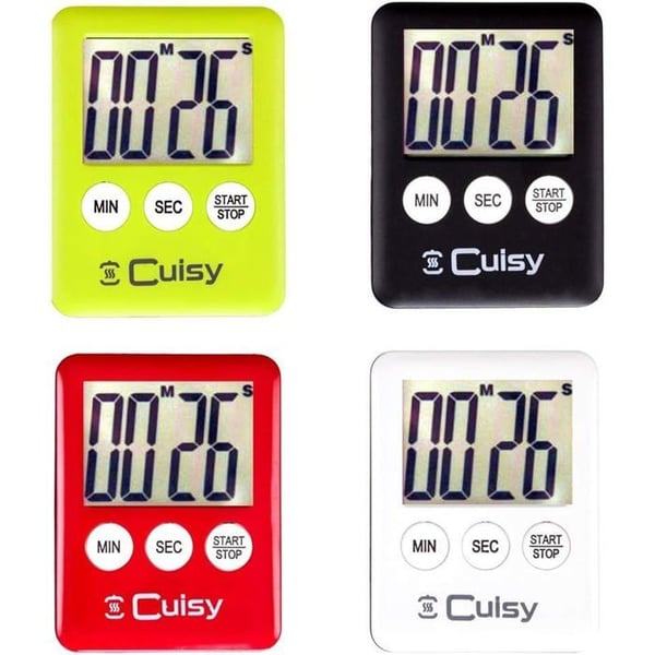 Magnetisk Elektronisk Timer - Slumptalsmodell Etikett
