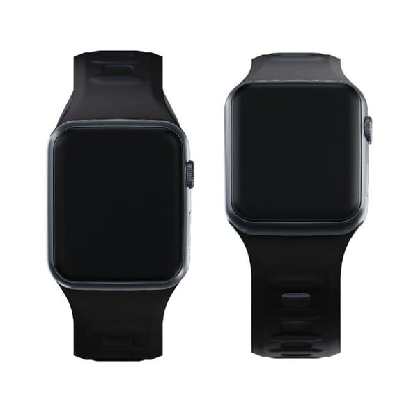 Siliconarmband Apple Watch 3MK 38/40/41mm Svart
