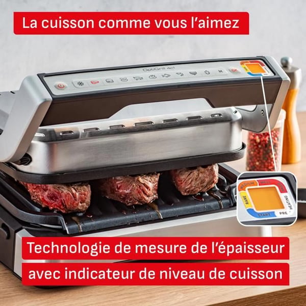 Tefal OptiGrill 4i1, Intelligent grill, Grill, Ugn, GC774D10