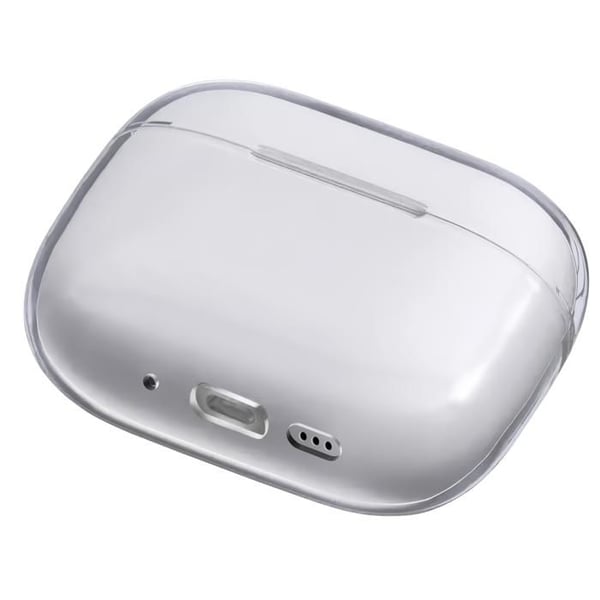 Transparent Silikonfodral - Phonillico® - Airpods 4 - Repellentskydd - Mjukt - Slätt