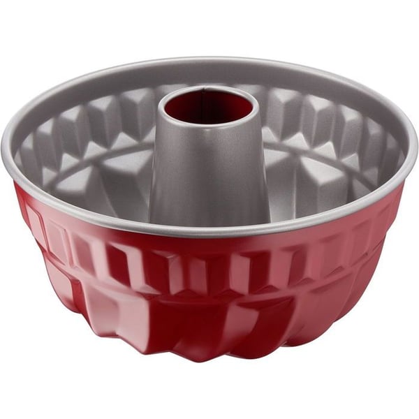 Tårtforms - TEFAL - DELIBAKE - 22 cm - Stål - Röd