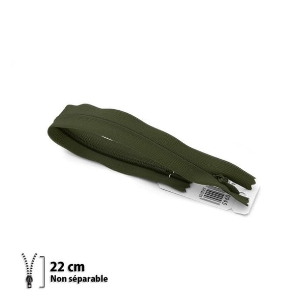 Dragkedja Z41 - osynlig 4mm - 22 cm - 7141765022