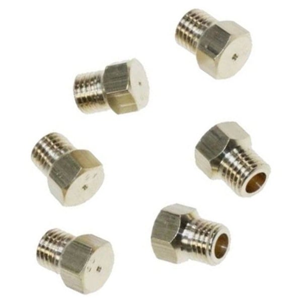 Injektorsats, gasdysor för butan/propane, original SPISPLATTA 00635831 SIEMENS, BOSCH, NEFF, VIVA, BLAUPUNKT, BALAY, CONST