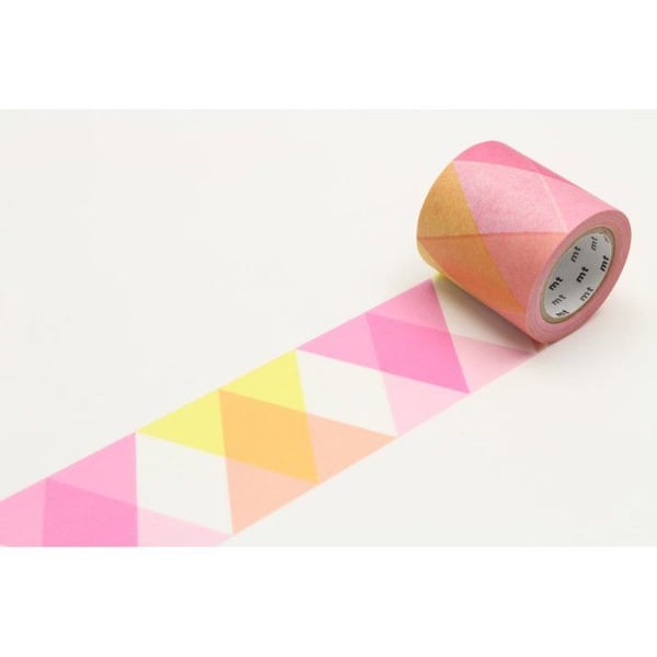 Maskeringstejp - Maskeringstejp MT Casa 5 cm arlekin rosa - diamantrosa