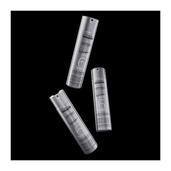 Laque fastgørelse stærk Infinium Pure Strong L'Oréal Professionnel 300ML komprimeret 500ML
