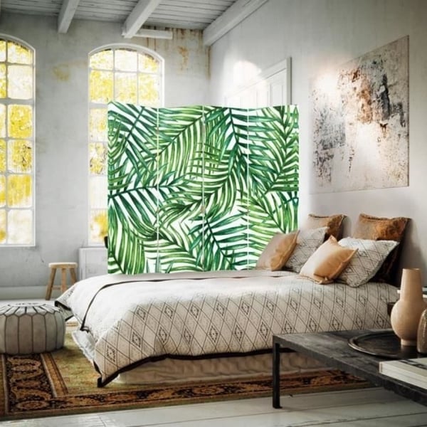 Legendarte - Skärm - Skiljevägg med Front/Back Print Jungle Canopy cm. 145x170 (4x)