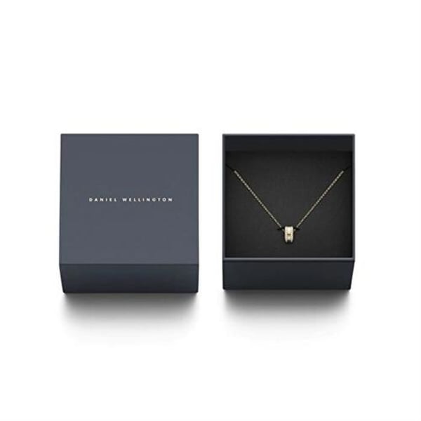 Collier - DANIEL WELLINGTON - DW00400510 - Forgyldt - Krystaller - Længde 45 cm