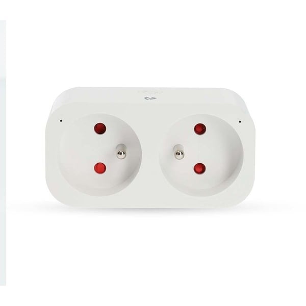 Smart Plugg - NEDIS - Dubbel SmartLife - Wattmätare - Timer - 3680W