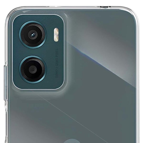 Fodral - BIGBEN CONNECTED - Motorola Moto G05 - Mjuk - Transparent - Miljövänlig