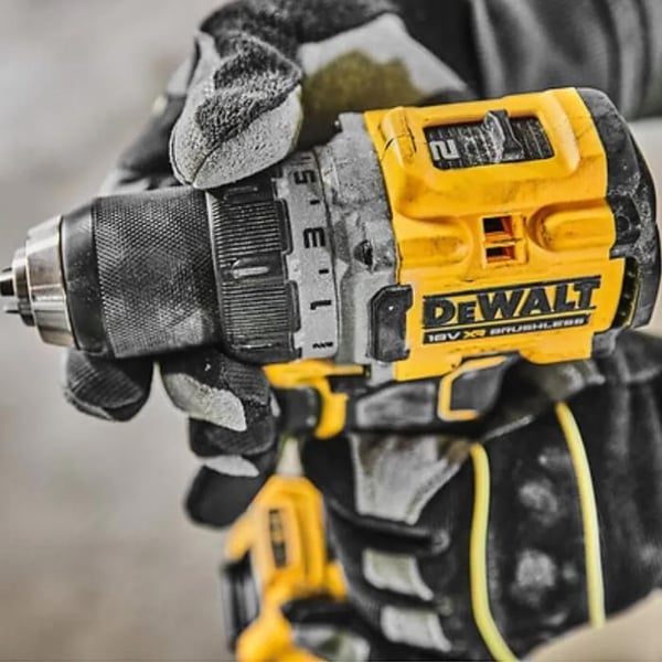 DEWALT POWERSTACK slagboremaskine - 2 batterier 18V 5Ah - DCD805H2T-QW