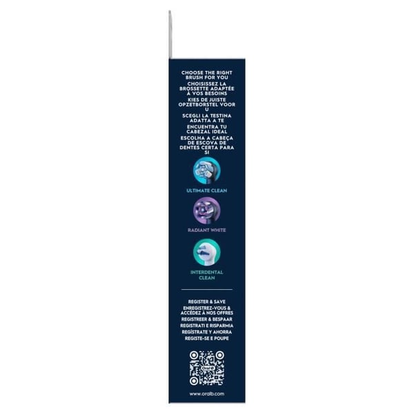 Brossetter - ORAL-B - iO refiller Mild Care - Pakke med 8 - Sort