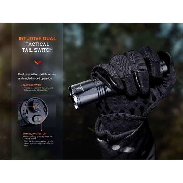 Lommelygte - FENIX - TK11R - LED genopladelig - 1600 lm - IP68 vandtæt