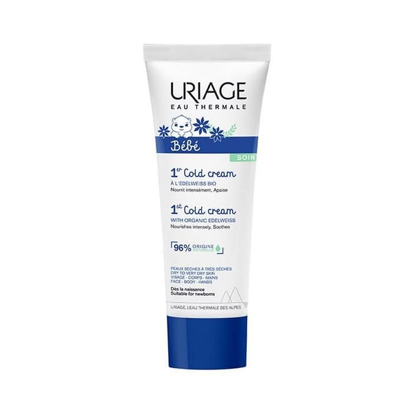 Uriage Bébé 1:a Cold Cream Närande Lugnande Ansikte Kropp 75ml