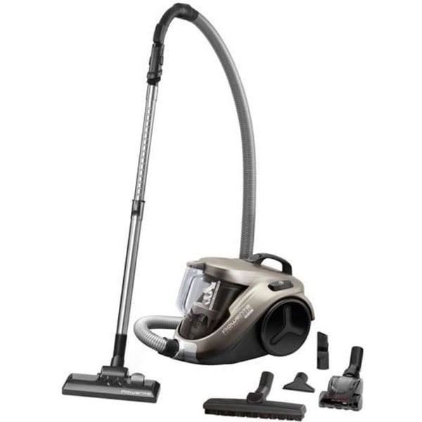 Säckfri dammsugare - ROWENTA - Compact Power Cyclonic Animal Care - 1,5L - 79dB - Släpvagn