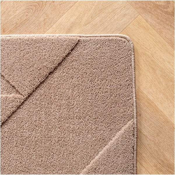 Teppe - AYYILDIZ - Bohèmes - Geometrisk - Beige - 3D-effekt