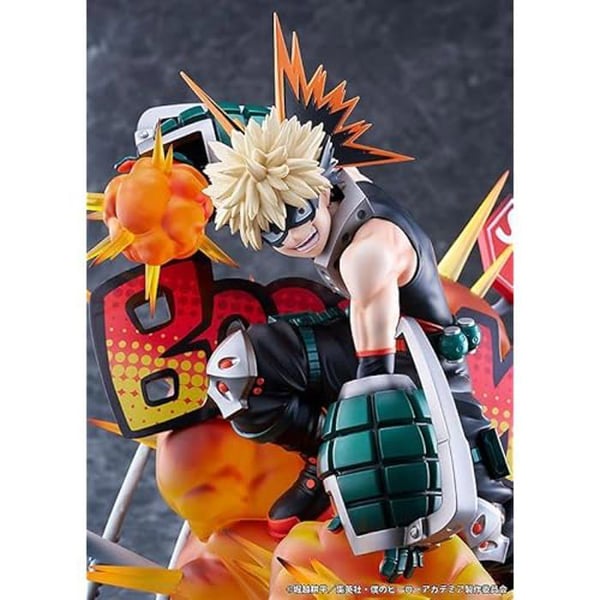 Figurine - TOMYTEC - Katsuki Bakugo (Great Explosion Ver.) - PVC - Skala 1:7 - Multikolor