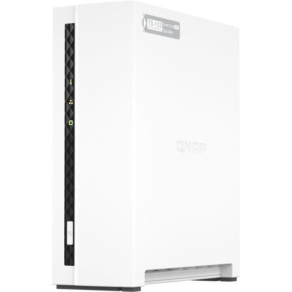 Serveri NAS - QNAP - TS-133 - 1 laite - 2 Go