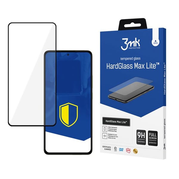 Redmi Note 14 Pro/Pro+ - 3mk HardGlass Max Lite Noir