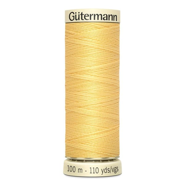 Fyrkant av 5 spolar 100m Tråd 100% polyester Gutermann Ref 788988 - Att 7 - vanilj