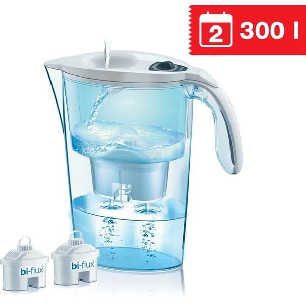 Filterkanna - LAICA - J9029C3 - 2,3 L - Mekanisk indikator - 2 patroner ingår