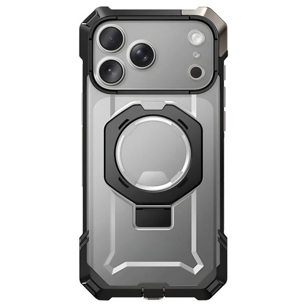 Coque Förstärkt för iPhone 17 Pro Max Serie Unicorn Beetle Grip med Ställning Supcase Svart