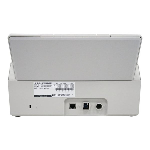 Scanner ADF - FUJITSU - SP-1120N - USB 3.2 - 600 x 600 DPI - 20 ppm - Färg Grå