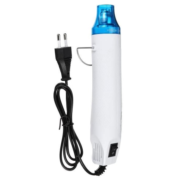 Mini Kuumailmapistooli 300W VALKOINEN