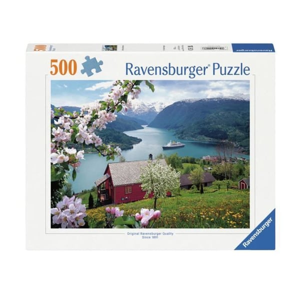 Pussel - RAVENSBURGER - Skandinavisk idyll - 500 bitar - Flerfärgad - För vuxna
